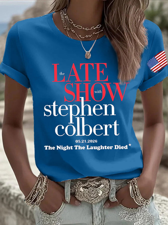 Retro Last Show 05.21.2026 The Night The Laughter Died Print T-Shirt