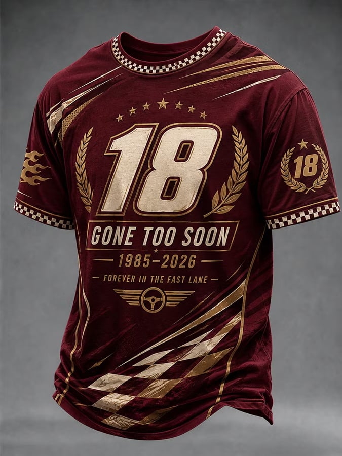 Men's Racing Print T-shirt
