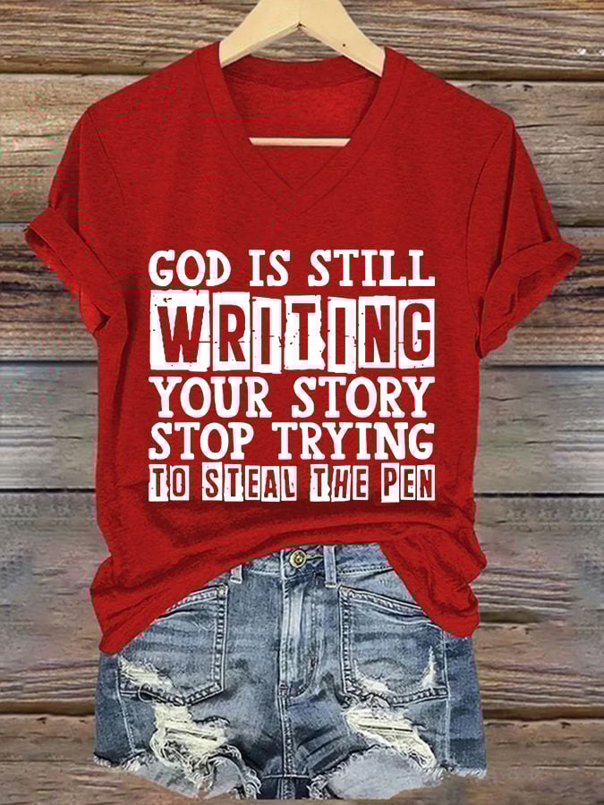 Women'S Casual Faith Short Sleeve T-Shirt