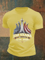Men's   250 YEARS OF FREEDOM Print T-Shirt