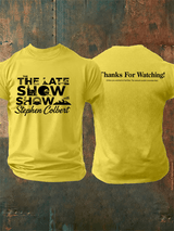 🔥Buy 3 Get 10% Off Men's Retro Last Show Print T-Shirt
