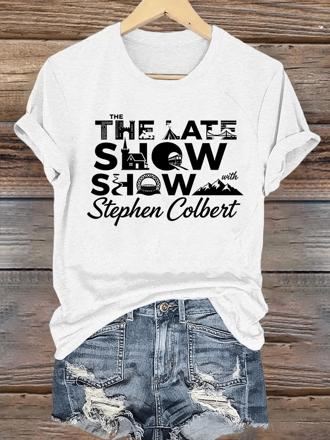 🔥Buy 3 Get 10% Off Women's Retro Last Show Tree Print T-Shirt