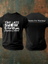 🔥Buy 3 Get 10% Off Men's Retro Last Show Print T-Shirt