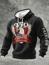 Men'S Casual Hoodie With American 250th Anniversary Print