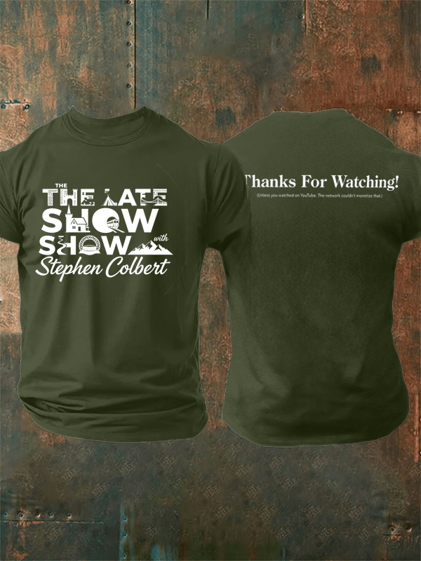 🔥Buy 3 Get 10% Off Men's Retro Last Show Print T-Shirt