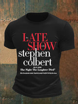🔥Buy 3 Get 10% Off🔥Men's Retro Last Show Print T-Shirt