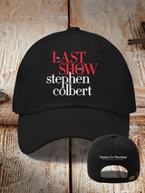 🔥Buy 3 Get 10% Off Retro Last Show Print Baseball Cap