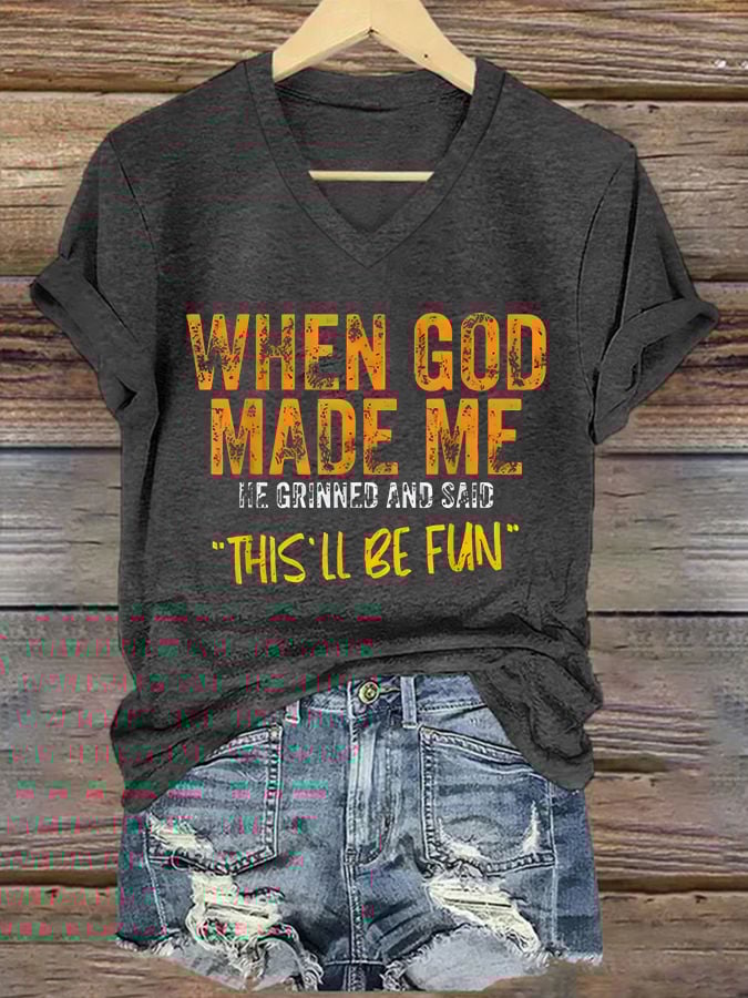 Women'S Casual Faith Short Sleeve T-Shirt