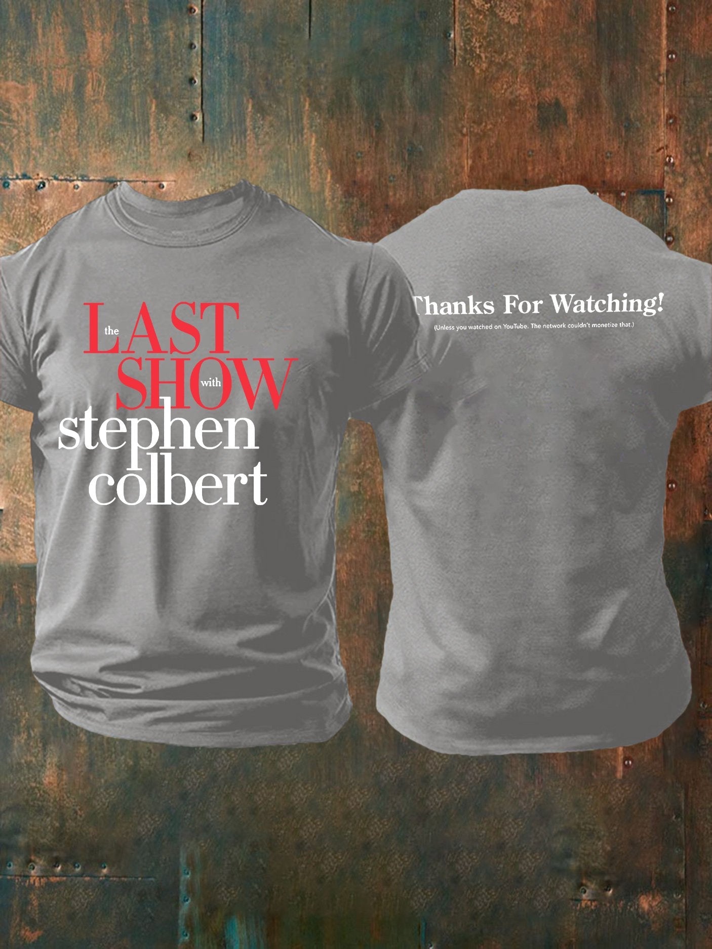 🔥Buy 3 Get 10% Off Men's Retro Last Show Print T-Shirt
