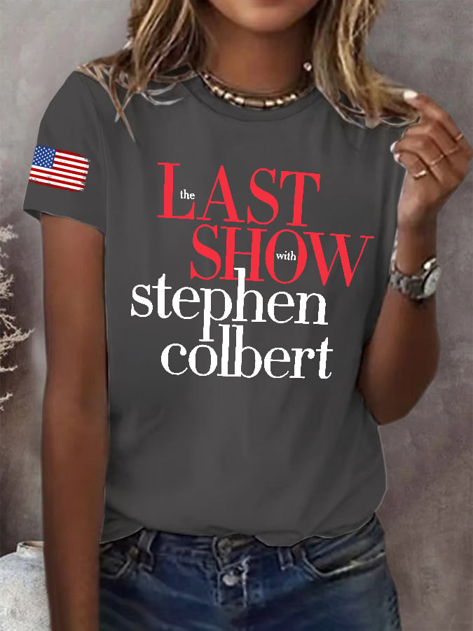 🔥Buy 3 Get 10% Off Retro Last Show Print T-Shirt