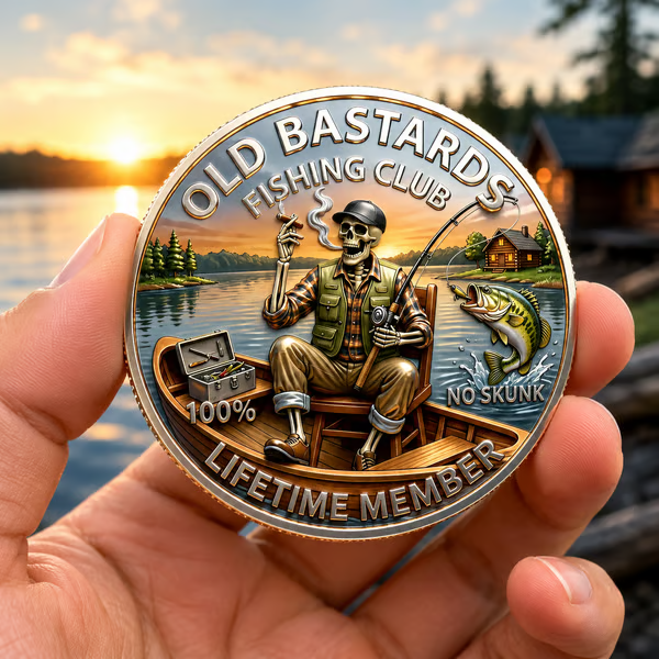 🎣 Summer Sale 50% OFF - The Eternal Fisherman Commemorative Coin
