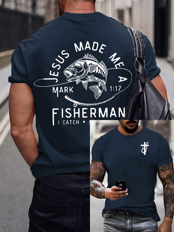 Men'S Casual Faith Short-Sleeved T-Shirt