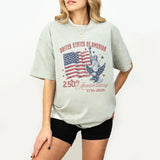 Women's  America 250th Anniversary Comfort Colors Shirt