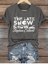 🔥Buy 3 Get 10% Off Women's Retro Last Show Tree Print T-Shirt