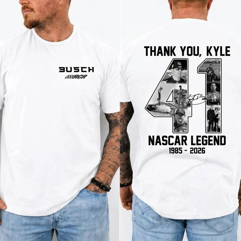 Unisex Kyle Busch 41 Tribute T-Shirt