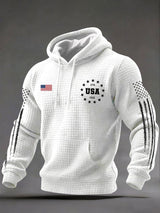 Men's Casual American 250th Anniversary Print Sweatshirt
