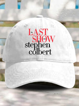 🔥Buy 3 Get 10% Off Retro Last Show Print Baseball Cap