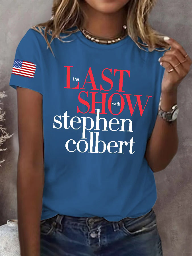 🔥Buy 3 Get 10% Off Retro Last Show Print T-Shirt