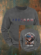 Men's   American 250th Print Sweatshirt