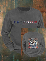 Men's   American 250th Print Sweatshirt