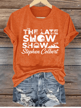 🔥Buy 3 Get 10% Off Women's Retro Last Show Tree Print T-Shirt